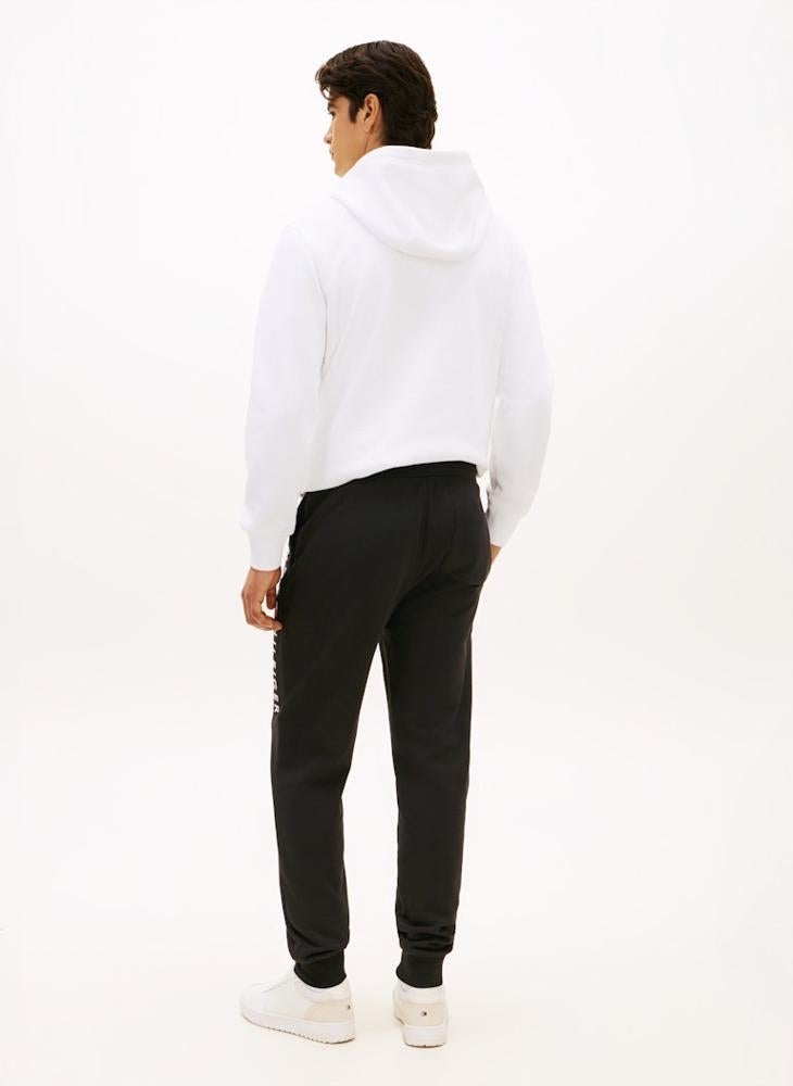 TOMMY HILFIGER Logo Terry Cuffed Leg Joggers - Image 2